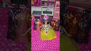 Barbie Doll Set barbie ytshorts subscribe barbieclothes barbieset unboxingtoys kidsshorts [upl. by Eciryt19]