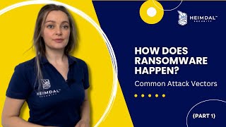 How Does Ransomware Happen Common Attack Vectors [upl. by Thanos391]