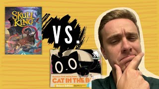 Cat In the Box vs Skull King  Which is the best TrickTaking Game [upl. by Joannes]