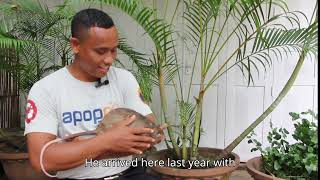 Interview APOPO tour guide Vankeng and HeroRAT Glen [upl. by Leelahk]