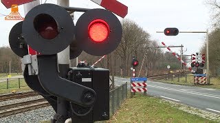 DUTCH RAILROAD CROSSING  Holten  Rijssenseweg [upl. by Talanta]