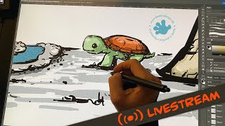 🔴LiVE  Der Weg zum Meer  Digital Artwork  deutsch [upl. by Nuahsed520]