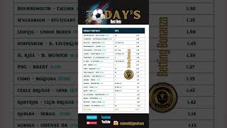 Monkeys predictions for tomorrow games🎯😎 tips footballbetting dailyodds sportsbetting shorts [upl. by Lemaj]