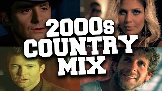 2000s Country Hits Mix 🎸 Throwback Country Songs 2000 [upl. by Emyaj]