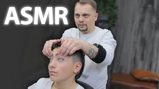 SLEEP FAST With Turkish Barber ASMR Massage  asmr head ear scalp massage [upl. by Adela]