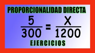 ✅👉 Proporcionalidad Directa Problemas [upl. by Marcia]