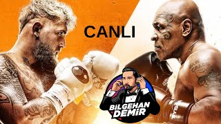 Mike Tyson vs Jake Paul Maçı CANLI I Bilgehan Demir [upl. by Elokcin]