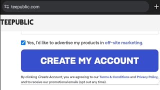 Creating Teepublic Account [upl. by Nichola131]