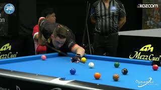 Final 8Ball Sanchez Ruiz vs Mario He  2024 Dynamic European Pool Championships [upl. by Maxie]