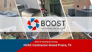 HVAC Contractor Grand Praire TX  Boost Air Heating and Cooling [upl. by Aliab]