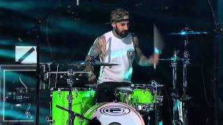 Linkin Park feat Travis Barker  Bleed It Out  Concert for the Philippines  11012014 [upl. by Levitus]