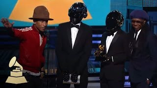 Daft Punk Win Best Pop Duo Group Performance for Get Lucky  GRAMMYs [upl. by Allak302]