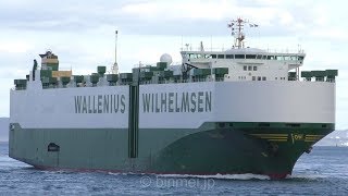 ELEKTRA  Wallenius Wilhelmsen Lines vehicles carrier  2017 [upl. by Einnaffit193]