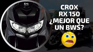 ¿Mejor que un BWS Ojo a la SYM Crox RX 150 [upl. by Sucramat]