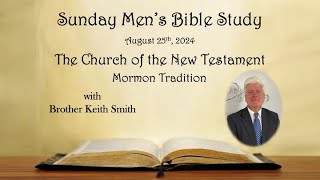 082524 Sunday Mens Bible Study [upl. by Relyuhcs51]