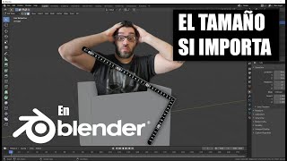 Blender EP04 UNIDADES Y ESCALAS [upl. by Hausmann505]