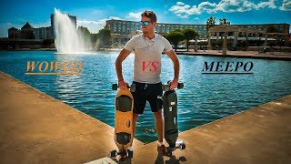 COMMENT CHOISIR SON SKATE ELECTRIQUE Wowgo 2s vs Meepo [upl. by Alaik]