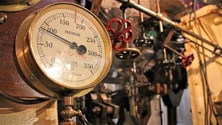 Steamship Engine Room Onboard Shieldhall In Rough Seas  August 2018 [upl. by Sirroned327]