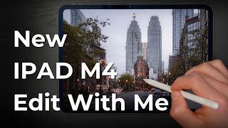 M4 IPad Pro Photographer FIRST Impressions  Live Photo Editing [upl. by Haldis]