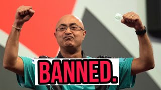 PDC Darts Player BANNED from World Championship Match Fixing [upl. by Clarkin]