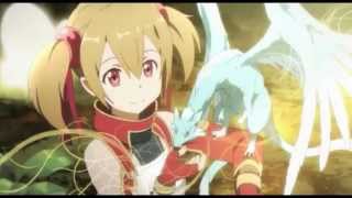 Sword Art Online  OP 1 English Dub AmaLee [upl. by Arutnev476]