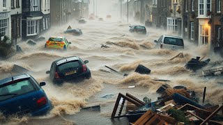 Annonay inondation Ardeche  France hits by flash flood after heavy rain storm [upl. by Ram988]