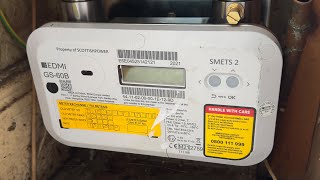 How to get a meter reading on an EDMI GS60B Gas Meter [upl. by Conrade]