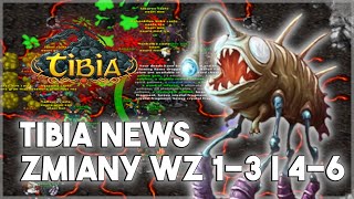 PL Tibia News  Zwiększony loot Suspicious Device  Zmiany WZ 13 i WZ 46 Balancing Project [upl. by Nayt691]