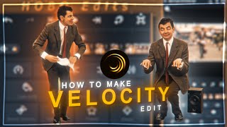 Full velocity edit tutorial on alight motion [upl. by Jackquelin363]