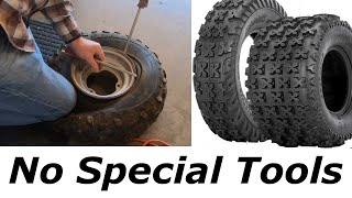 How to Change ATV Tires Yourself at Home [upl. by Squier]