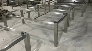 Stainless Steel Gardentable Base [upl. by Relda509]