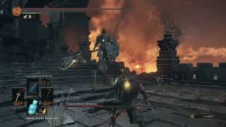 First time Magic User vs Dragonslayer Armor NG2  DARK SOULS III [upl. by Einahc]