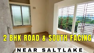 2 Bhk 743 Sq Ft Road Facing Flat Sale at Kestopur Near Saltlake 7 no Foot Bridge 800 Meter from Vip [upl. by Leilah]