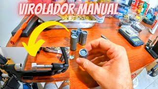 virolador manual recarga chumbo fino sensacional [upl. by Nesral139]