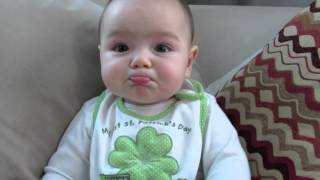 Baby Cries When Daddy Says quotYayquot [upl. by Annola]