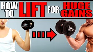 HOW TO LIFT WEIGHTS PROPERLY  PROPER WEIGHT LIFTING FORM FOR BIG GAINS  BEGINNERS WORKOUTS [upl. by Newfeld]