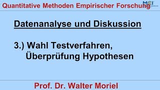 Erhebung mit Fragebogen 64 Datenanalyse und Diskussion Testverfahren Hypothesenpruefung [upl. by Eemla]