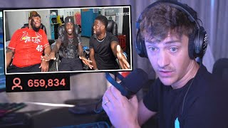 Ninja Responds To Kai Cenat Breaking His Livestreaming Record [upl. by Nnayrb]