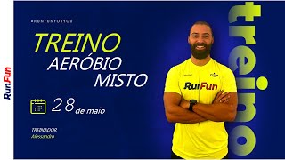 Funcional Aeróbio  Professor Alessandro  28052024  RunFun Assessoria Esportiva [upl. by Yanal]