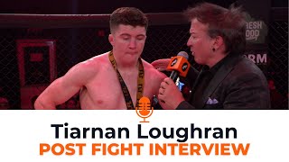 TIARNAN LOUGHRAN  POSTFIGHT INTERVIEW LFL13 [upl. by Ariat]