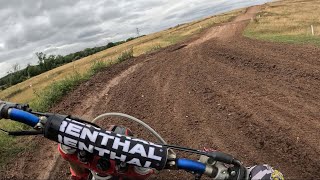 Grafton Manor motocross track Honda CRF250R 4k [upl. by Marchall]