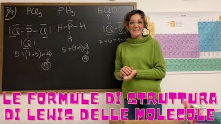 Le formule di struttura di Lewis delle molecole Lezione 7 [upl. by Mcclain]