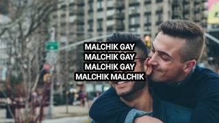 MALCHIK GAY  TATU  LYRIC  Male Version [upl. by Khoury]