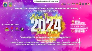 PERGANTIAN MALAM TAHUN BARU 2024 II LEMBAGA KEBUDAYAAN BETAWI [upl. by Atinna]