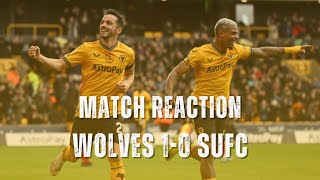 Wolves 10 Sheffield United Reaction FA Cup Preview vs Brighton [upl. by Henryson]