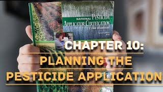 National Pesticide Applicator Certification Core Manual  Ch 10 Planning The Pesticide Application [upl. by Keli]