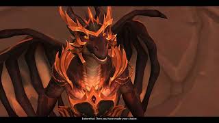 World Of Warcraft Dragonflight EbyssianWrathionSabellionEmberthal Confront Sarkareth Cinematic [upl. by Nnaesor]