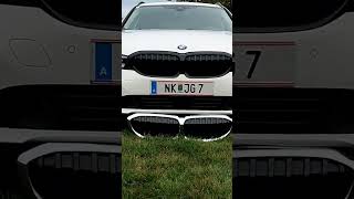 Chrom Grill wird cool Schwarz glänzend lackiert Kühlergrill Chrome Delete Ergebnis BMW 3er G20 G21 [upl. by Alil91]