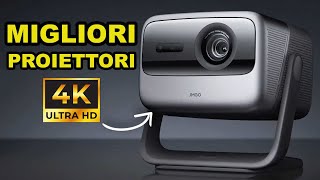 I MIGLIORI PROIETTORI 4K da AMAZON Proiettori con Risoluzione 4K Reale per Home Cinema [upl. by Yahsed]