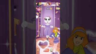 Daphne Blake makeover By My talking Angela 2 angela shortsvideo [upl. by Liemaj]